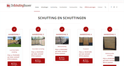 Desktop Screenshot of deschuttingbouwer.nl